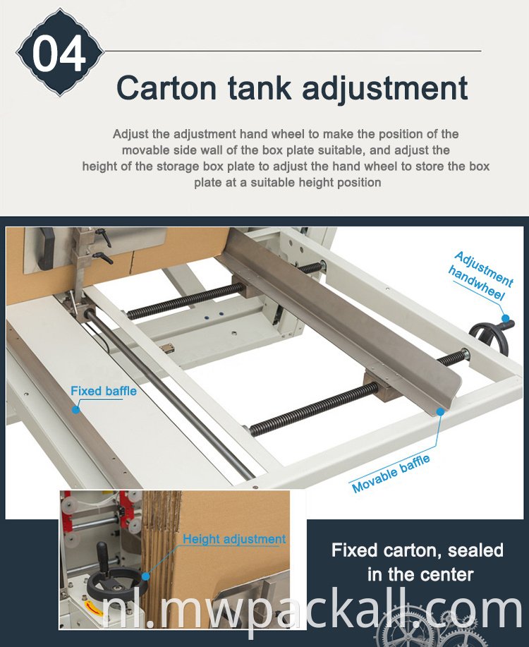 Automatische karton doos kas erector machine.jpg